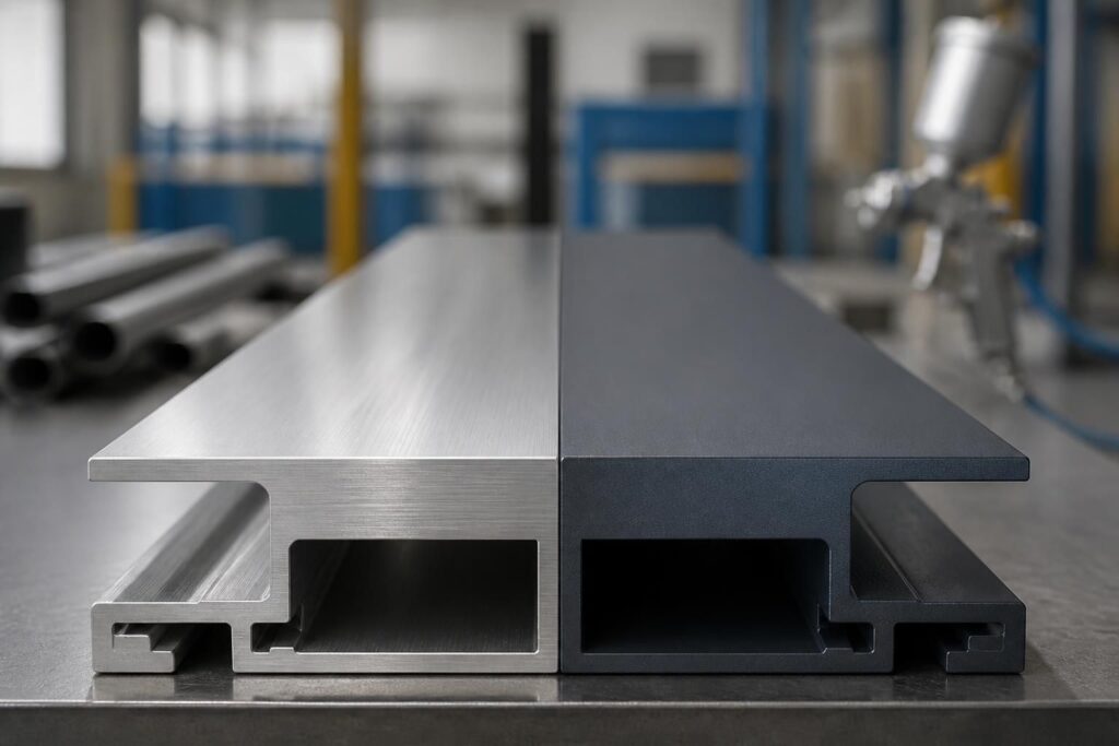 découvrez comment choisir entre l'anodisation et le thermolaquage pour une finition optimale de l'aluminium, alliant durabilité et esthétique.
