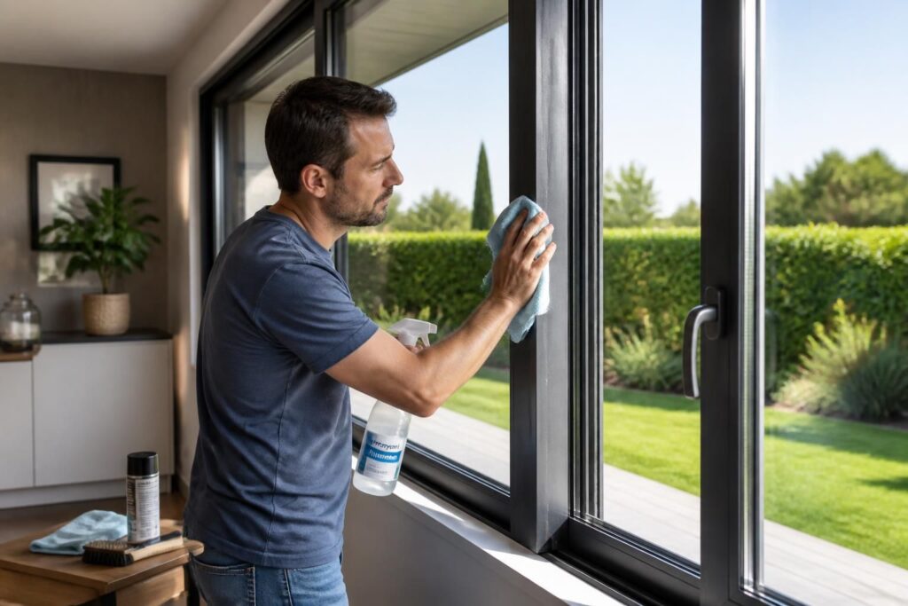 découvrez notre guide pratique pour entretenir efficacement vos menuiseries en aluminium et prolonger leur durée de vie.