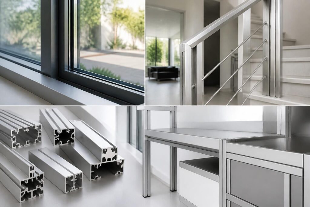 découvrez le rôle essentiel de l'aluminium dans l'habitat, ses profilés, techniques d'extrusion et ses nombreuses applications pour la construction durable et innovante.