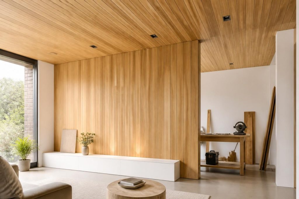 découvrez nos conseils pour bien choisir et poser du lambris en chêne massif au plafond ou sur les murs, pour une décoration intérieure chaleureuse et durable.