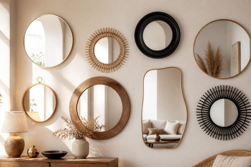 découvrez notre sélection de miroirs maison du monde aux styles variés : dorés, en bois, noirs, ronds ou muraux, pour sublimer votre intérieur avec élégance et originalité.